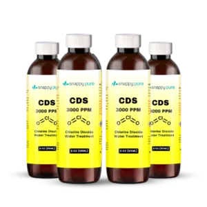 CDS Chlorine Dioxide 3000 ppm (4 Pack x 4 oz)