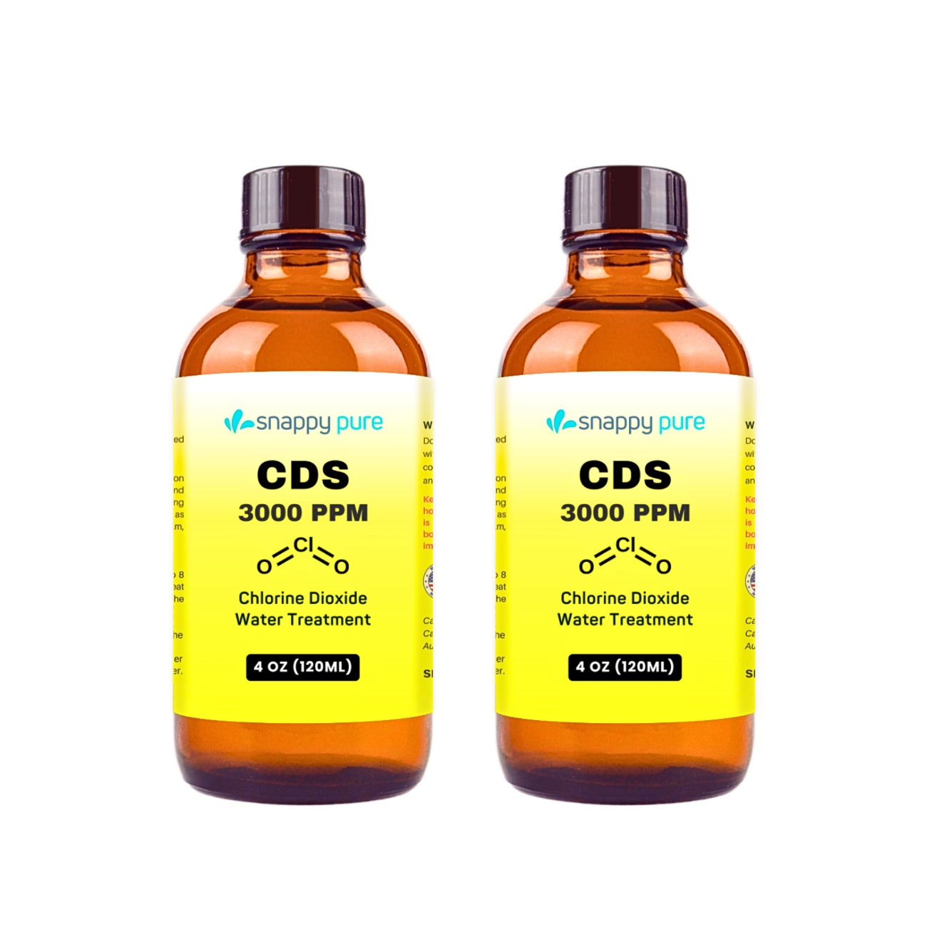 CDS Solution (Chlorine Dioxide ) 2 Pack x 4oz