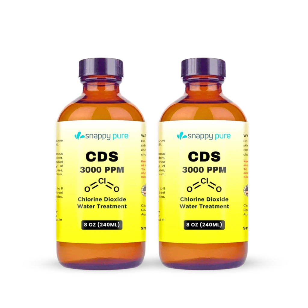 CDS Solution (Chlorine Dioxide) 2 Pack x 8oz