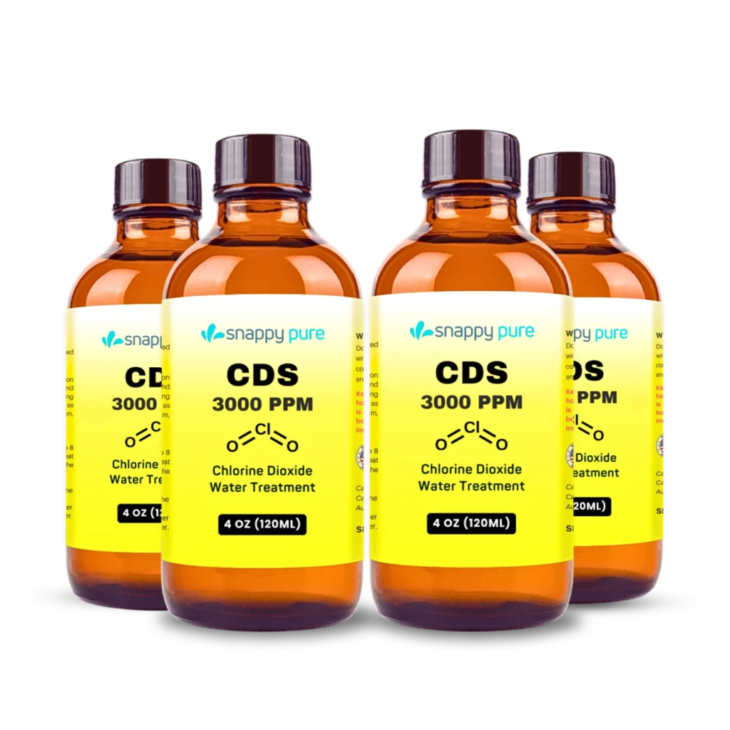 CDS Solution (Chlorine Dioxide ) 4 Pack x 4oz