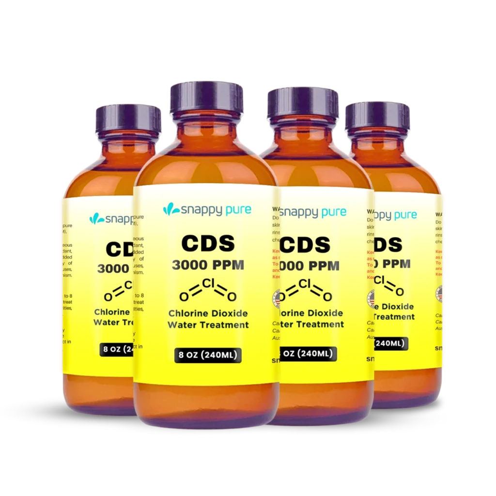 CDS Solution (Chlorine Dioxide) 4 Pack x 8oz